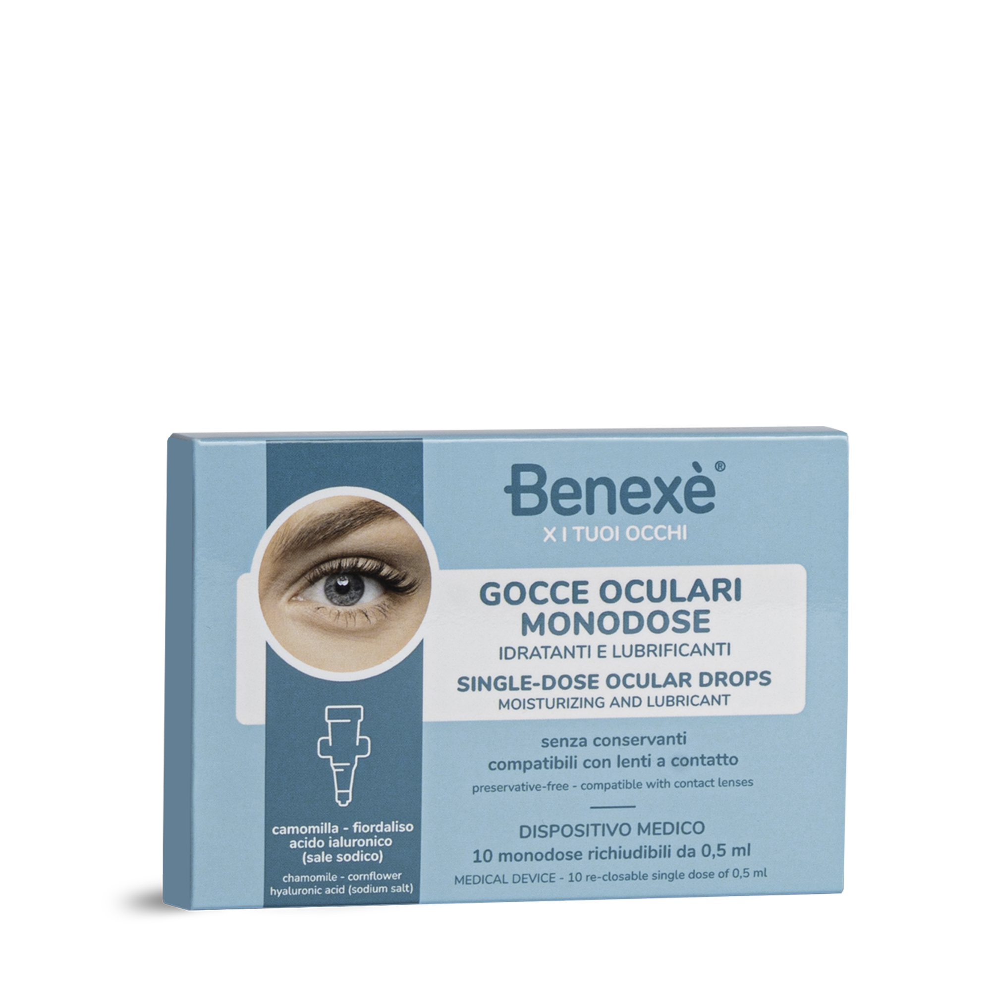 Single-Dose Ocular Drops, Benexè